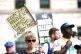Unison members and members of the public take part in a TUC 