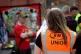 An RMT Union Steward at Nottingham Station