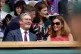 WITH THE ELITE: Sir Keir Starmer enjoys the royal box on Wim