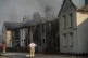 The scene of a blaze in the village of Wennington, east Lond
