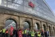 he picket line outside Liverpool Lime Street station as memb
