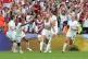 Chloe Kelly and her teammates celebrate her extra-time goal 