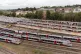 Trains sit on the tracks at Norwich railway station as memeb