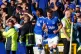 Everton's Demarai Gray (left) celebrates his late equalising