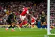 Arsenal's Gabriel Jesus score his sides first goal during th