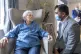 Humza Yousaf meets a care home resident when he was health s