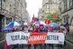 People take part in the Scotland Demands a Pay Rise march an