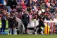 Arsenal's Ethan Nwaneri (right) comes on to replace Fabio Vi