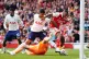 Arsenal's Gabriel Jesus scores their side's second goal of t