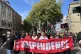 People take part in a march calling for Welsh independence i