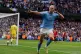 Manchester City's Erling Haaland celebrates scoring their si