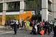 Police with Just Stop Oil protesters who have blocked Park L