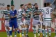 Shamrock Rovers' Rory Gaffney (centre) celebrates scoring th