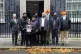 JUSTICE OVERDUE: Members of the Free Jaggi Now Campaign hand