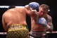 Ricky Hatton (right) strikes Marco Antonio Barrera in the ex