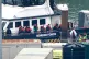 A group of people are brought in to Dover, Kent, onboard a B
