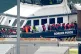 A group of people are brought in to Dover, Kent, onboard a B