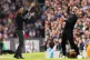A composite image of Arsenal manager Mikel Arteta and Manche