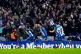 Brighton and Hove Albion's Kaoru Mitoma (centre) celebrates 