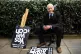Veteran Labour politician, Tony Benn, in Grosvenor Square, L