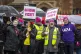 University and College Union (UCU) and Unite members on the 