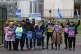 Teachers on the picket line outside Oakwood School & Assessm