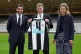 Club director Amanda Staveley and husband Mehrdad Ghodoussi 