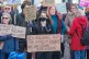 Anti-fascists from Cornwall Resists, stand outside the Beres