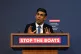 Prime Minister Rishi Sunak during a press conference in Down