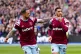 West Ham United's Said Benrahma (right) celebrates after sco