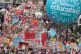 Striking members of the National Education Union (NEU) on Pi