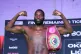Lawrence Okolie during a weigh-in at the Love Factory, Manch