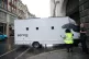 A Serco prison van arriving at the Central Criminal Court, b