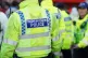 Greater Manchester police outside the stadium ahead of the U