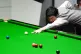 Si Jiahui in action against Luca Brecel (not pictured) on da