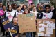 Members of the Royal College of Nursing union on the picket 