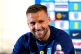 England's Luke Shaw during a press conference at the Traffor