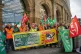 Members of the Rail, Maritime and Transport union (RMT) on a