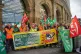 Members of the Rail, Maritime and Transport union (RMT) on a