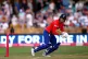 England's Charlie Dean in action during the third women's IT