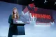Deputy Labour Party leader Angela Rayner speaking at the TUC