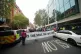 Environmental campaigners protesting outside the offices of 