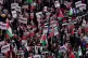 Protesters during a pro-Palestine march organised by Palesti