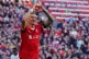 HEART-STOPPER: Liverpool's Darwin Nunez celebrates scoring 