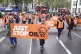 Just Stop Oil activists demonstrate in Parliament Square, We