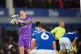 Everton goalkeeper Jordan Pickford reacts following the Prem