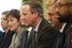 Foreign Secretary Lord David Cameron during a meeting of the