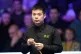 Pang Junxu during his match with Judd Trump on day three of 