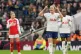 Tottenham Hotspur's Martha Thomas (centre) gestures to the t