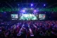 A general view of fans on day two of the Paddy Power World D